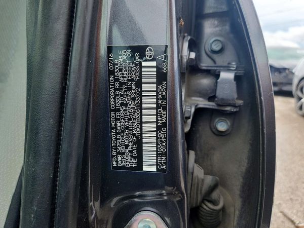 2016 TOYOTA PRIUS C ON