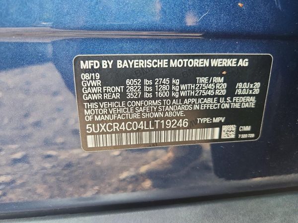 2020 BMW X5 sDrive40i