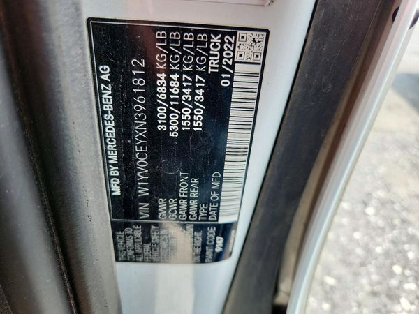 2022 MERCEDES-BENZ METRIS 447 (VS20)
