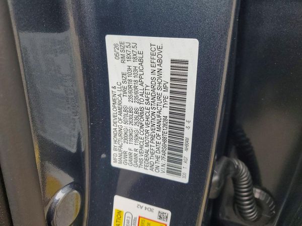 2026 HONDA CRV Sport-L — VINS