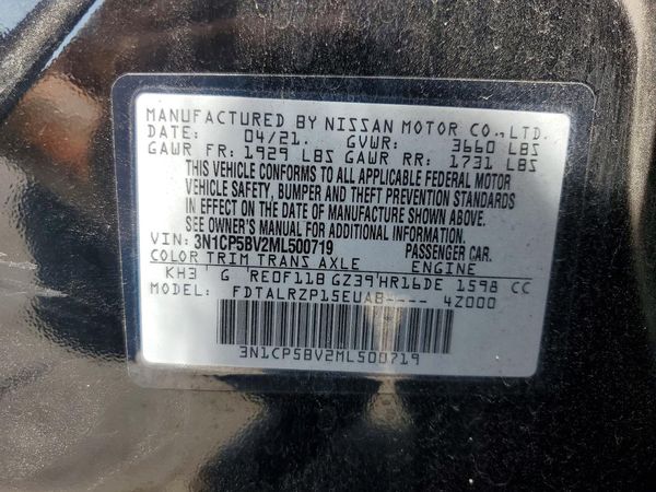 2021 NISSAN KICKS S