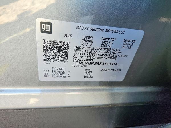 2025 CHEVROLET TRAVERSE LT