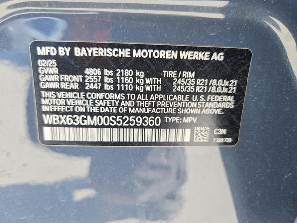 2025 BMW X2 xDrive28i — VINS
