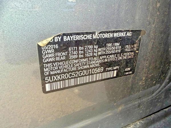 2016 BMW X5 xDrive35i