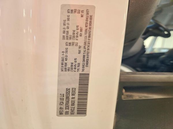 2021 RAM PROMASTER 1500
