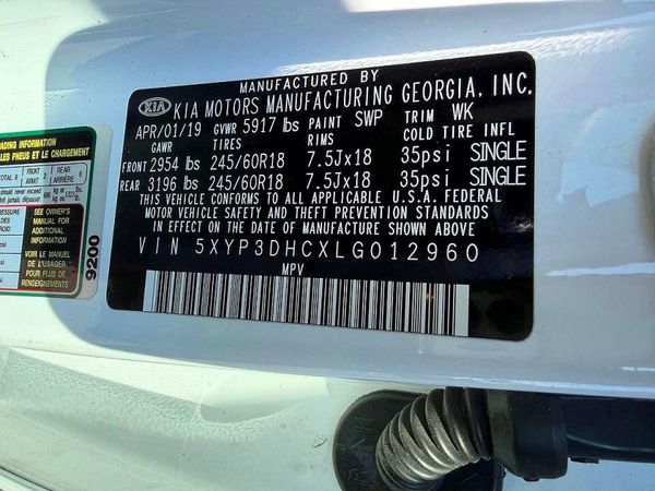 2020 KIA TELLURIDE EX