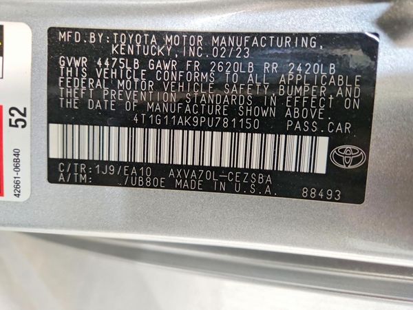 2023 TOYOTA CAMRY SE