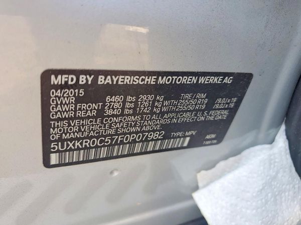 2015 BMW X5