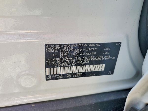 2025 TOYOTA RAV4