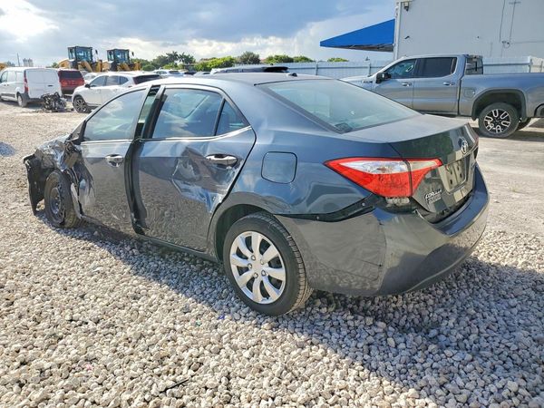 2016 TOYOTA COROLLA L/LE