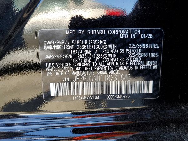 2026 SUBARU CROSSTREK Limited