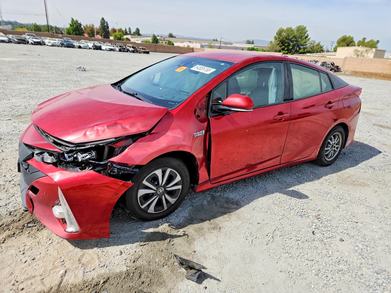 2017 TOYOTA PRIUS Three/Four/Four Adv — Front 3/4