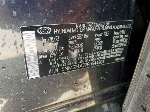 2023 HYUNDAI SANTA FE SEL