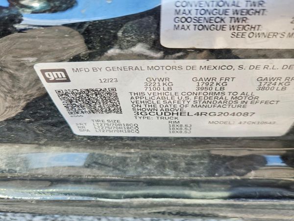 2024 CHEVROLET SILVERADO ZR2
