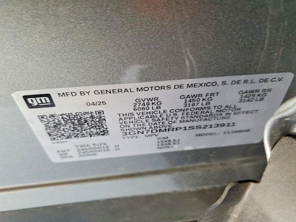 2025 CHEVROLET EQUINOX LT 1 PCY
