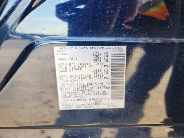 2019 INFINITI QX60