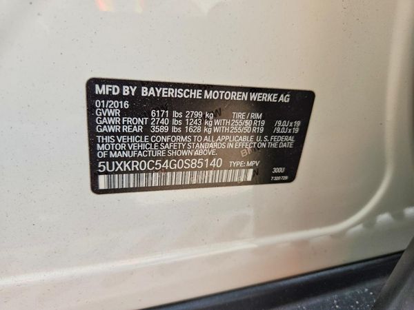 2016 BMW X5 xDrive35i
