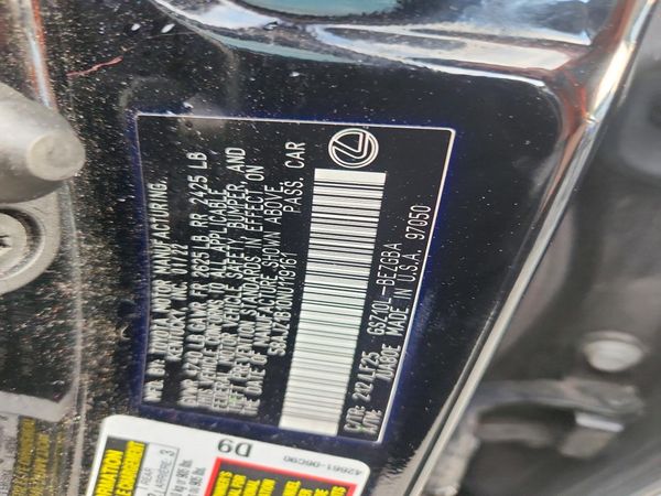 2022 LEXUS ES 350 F Sport Handling
