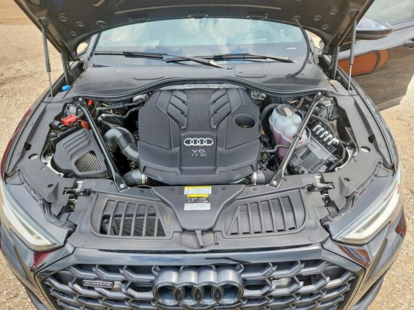 2022 AUDI A8 quattro — Engine bay