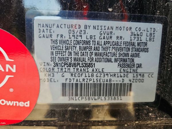 2023 NISSAN KICKS S