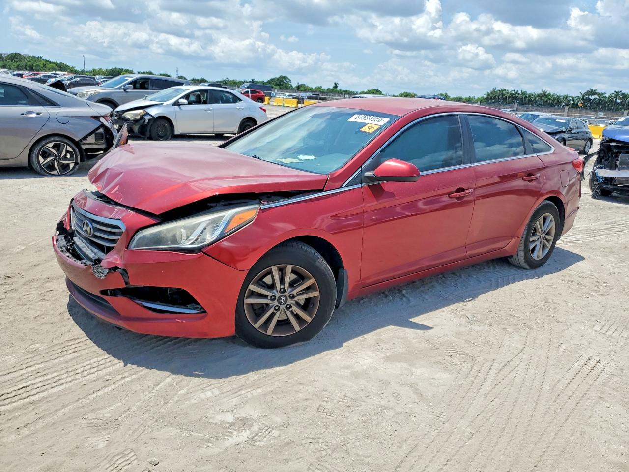 2016 HYUNDAI SONATA — Front 3/4