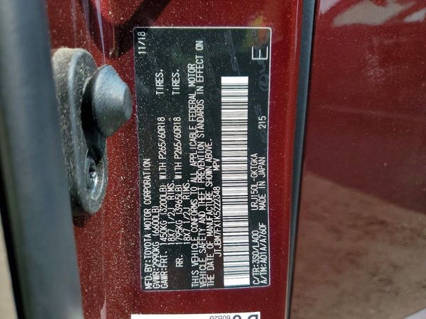 2019 LEXUS GX 460 Base