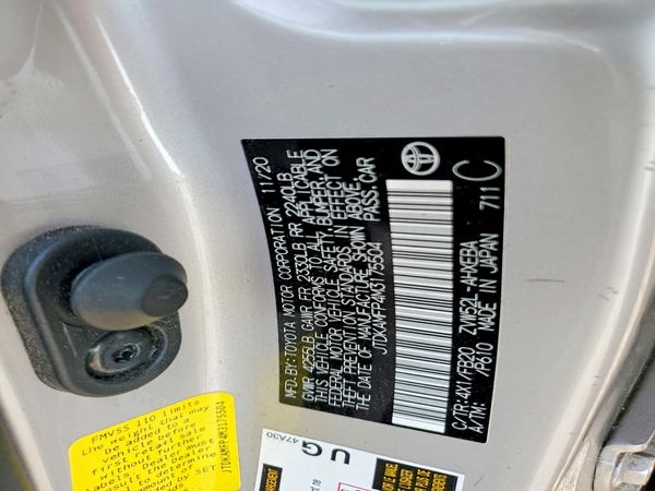 2021 TOYOTA PRIUS