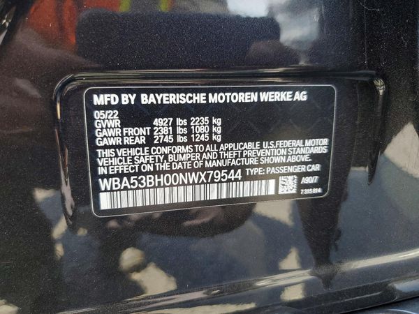 2022 BMW 530