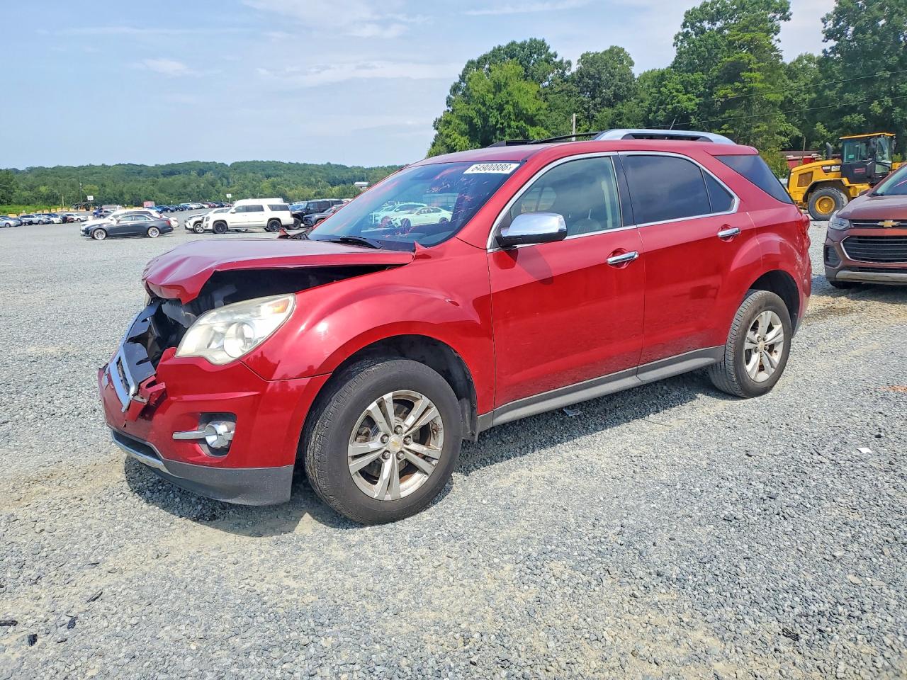 2013 CHEVROLET EQUINOX LTZ — Front 3/4