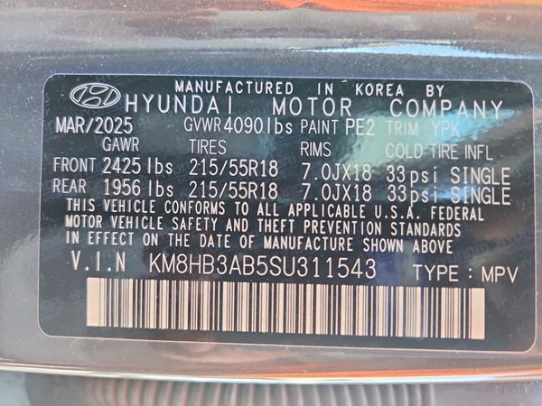 2025 HYUNDAI KONA