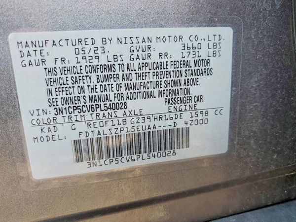 2023 NISSAN KICKS SV