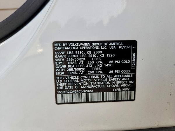 2024 VOLKSWAGEN ATLAS