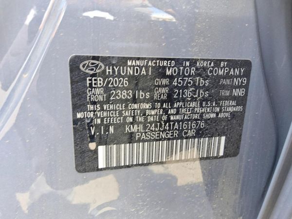 2026 HYUNDAI SONATA Blue