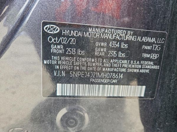 2021 HYUNDAI SONATA SEL Plus