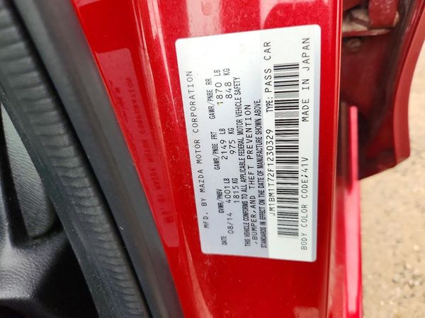2015 MAZDA 3 SV/Base