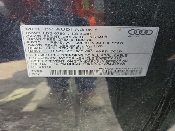 2015 AUDI Q7 Premium Plus