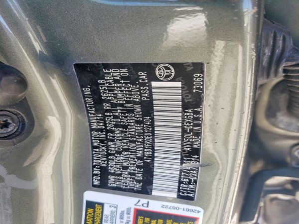 2014 TOYOTA CAMRY Hybrid