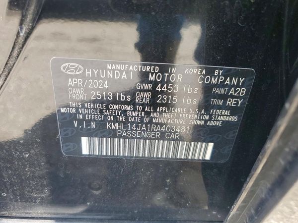 2024 HYUNDAI SONATA