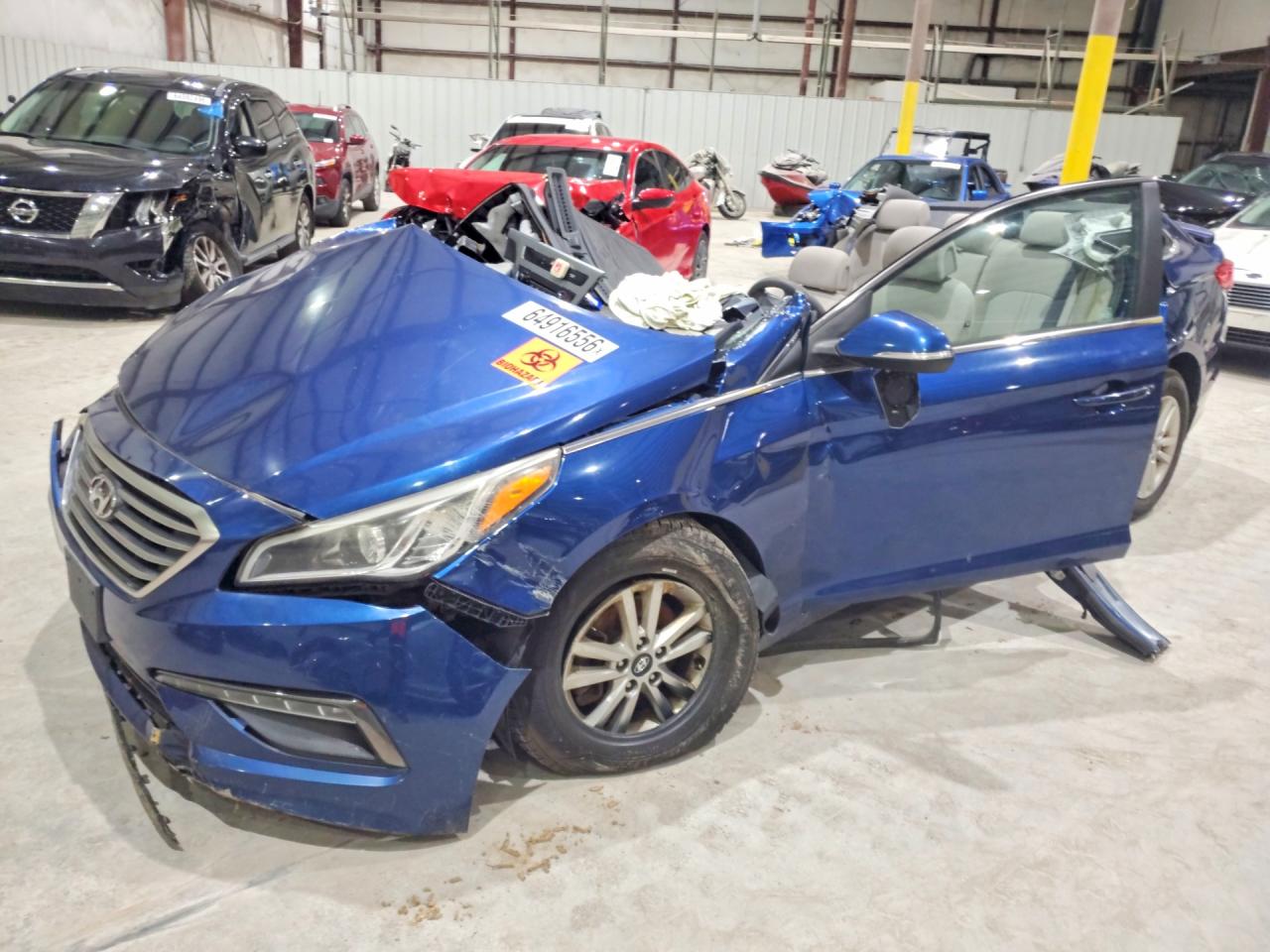 2015 HYUNDAI SONATA SE, ECO — Front 3/4