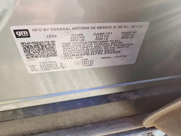 2025 CHEVROLET EQUINOX 1LT