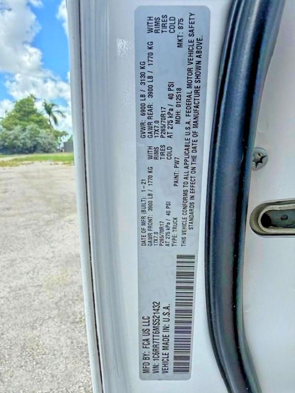 2021 RAM 1500 CLASSIC SLT