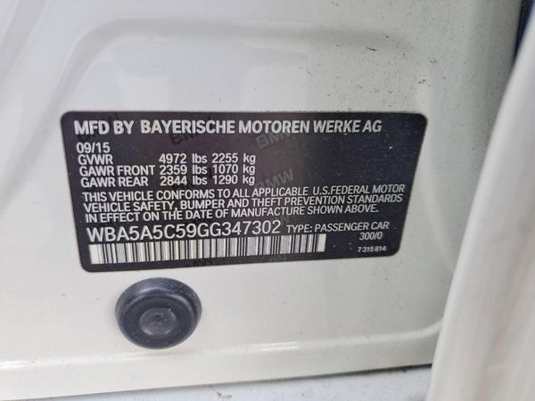 2016 BMW 528