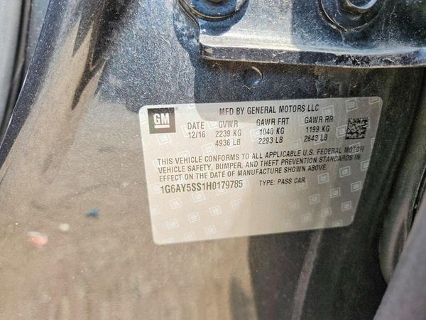 2017 CADILLAC CTS Premium Luxury