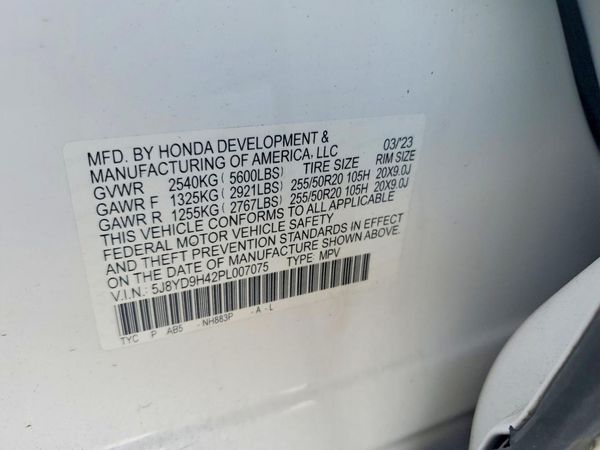 2023 ACURA MDX TECH