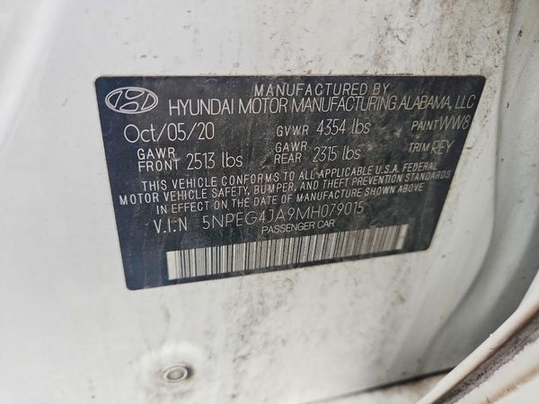 2021 HYUNDAI SONATA