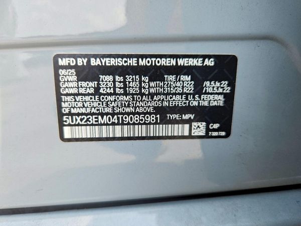 2026 BMW X7