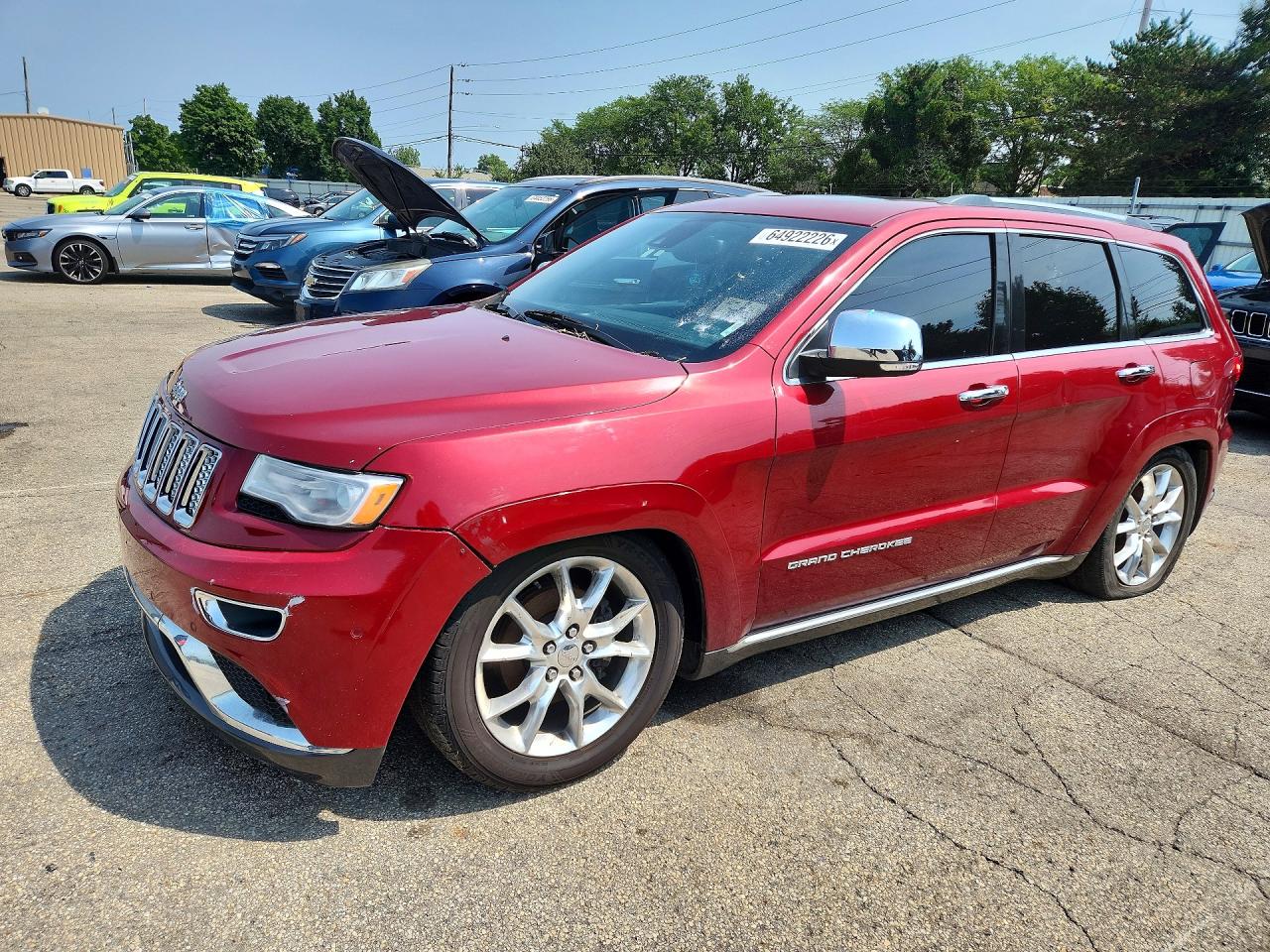 2014 JEEP CHEROKEE Summit — Front 3/4