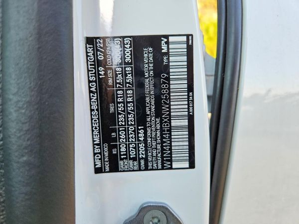 2022 MERCEDES-BENZ GLB GLB250 / GLB250 4MATIC