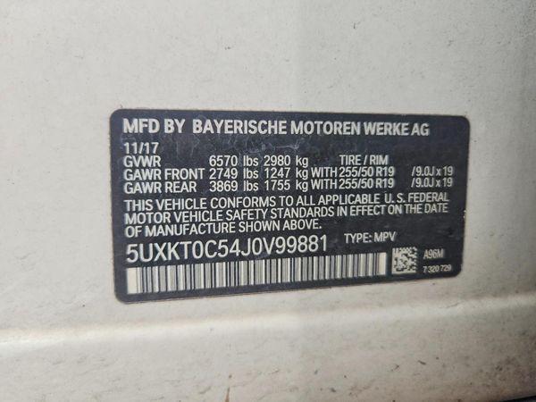 2018 BMW X5 xDrive40e
