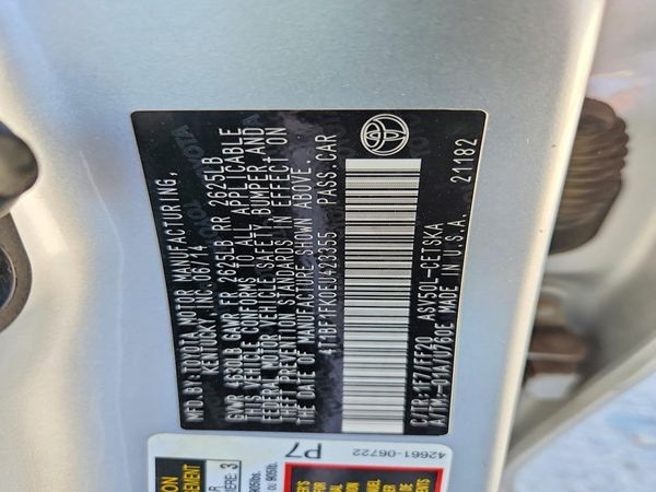 2014 TOYOTA CAMRY